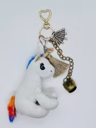 Bag charm unicorn