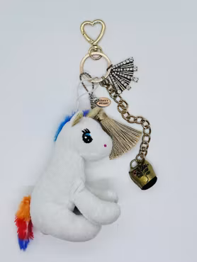 Bag charm unicorn