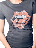 Rolling Stones t-shirt-klänning