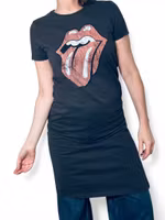 Rolling Stones t-shirt-klänning