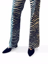 BY MALENE BIRGER zebrarandiga byxor