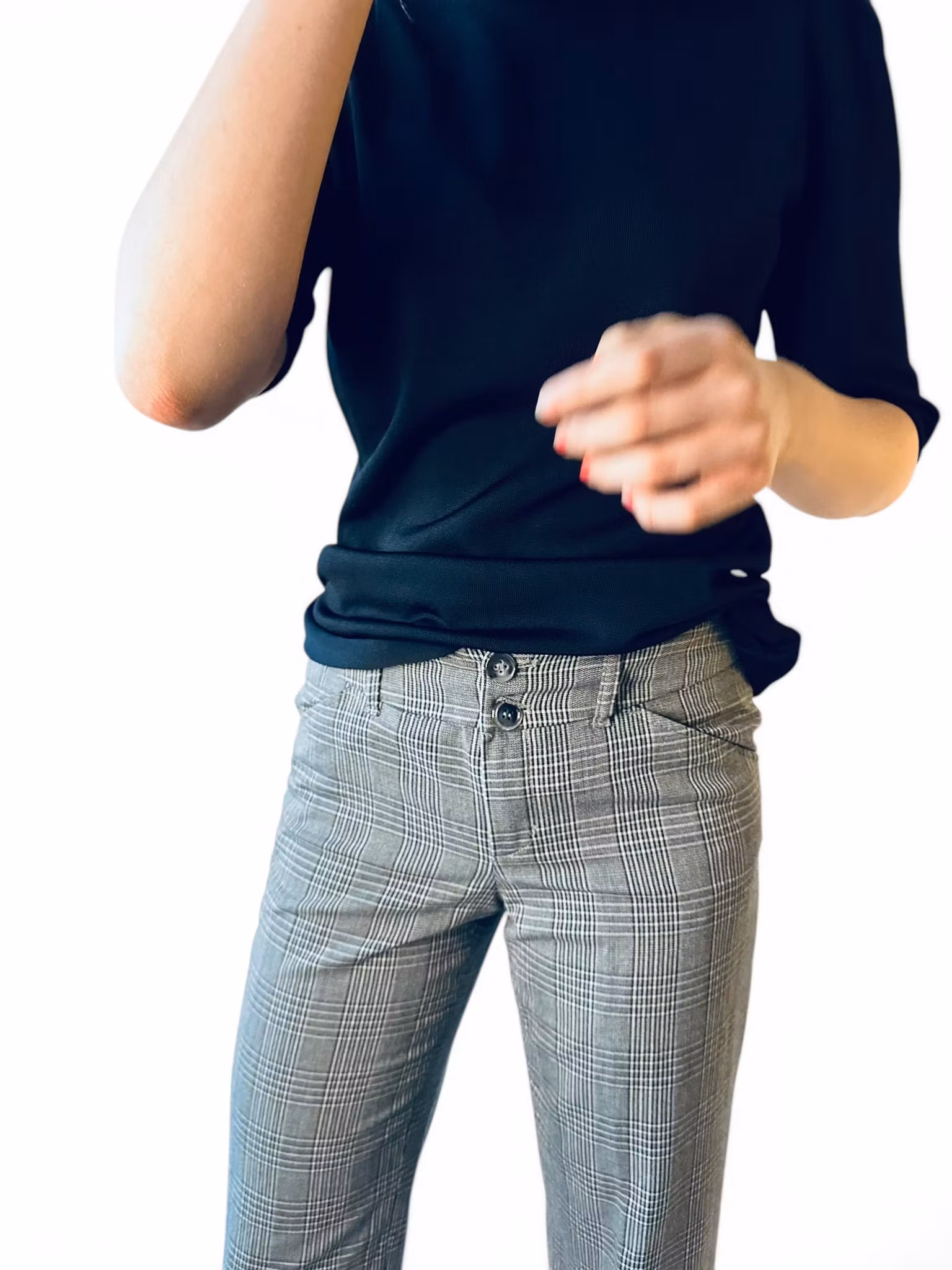 Rutiga kostymbyxor - 90-tal