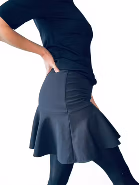 ARKET vippig kort kjol