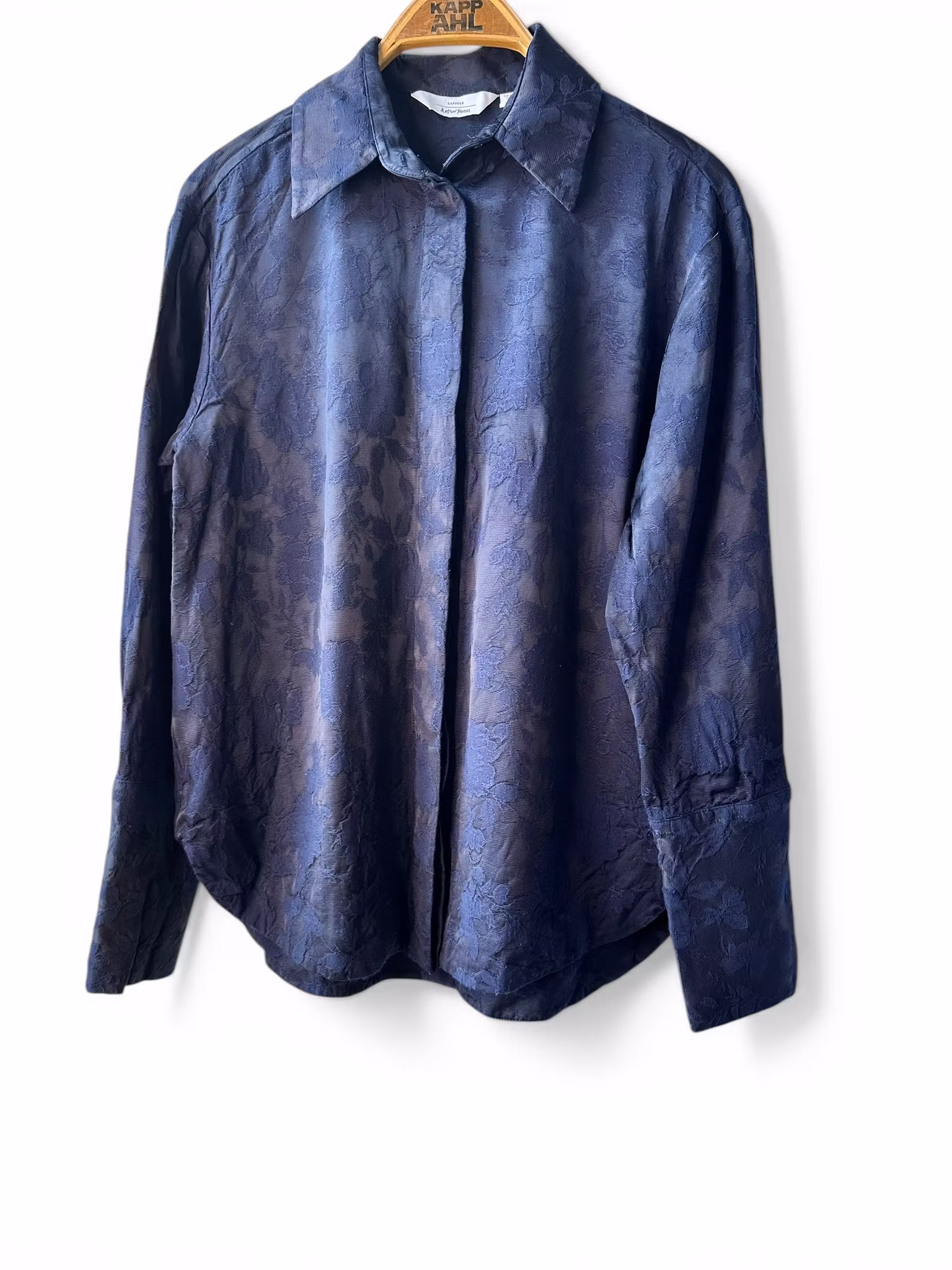 Mönstervävd viskosskjorta & Other Stories Capsule