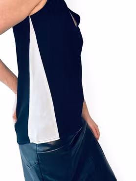 RAG & Bone svart-vit topp