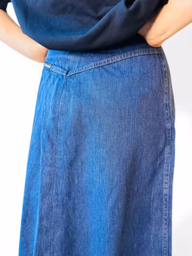 Vintage jeanskjol 70-tal