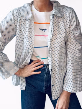 A.P.C. prickig bomullsjacka