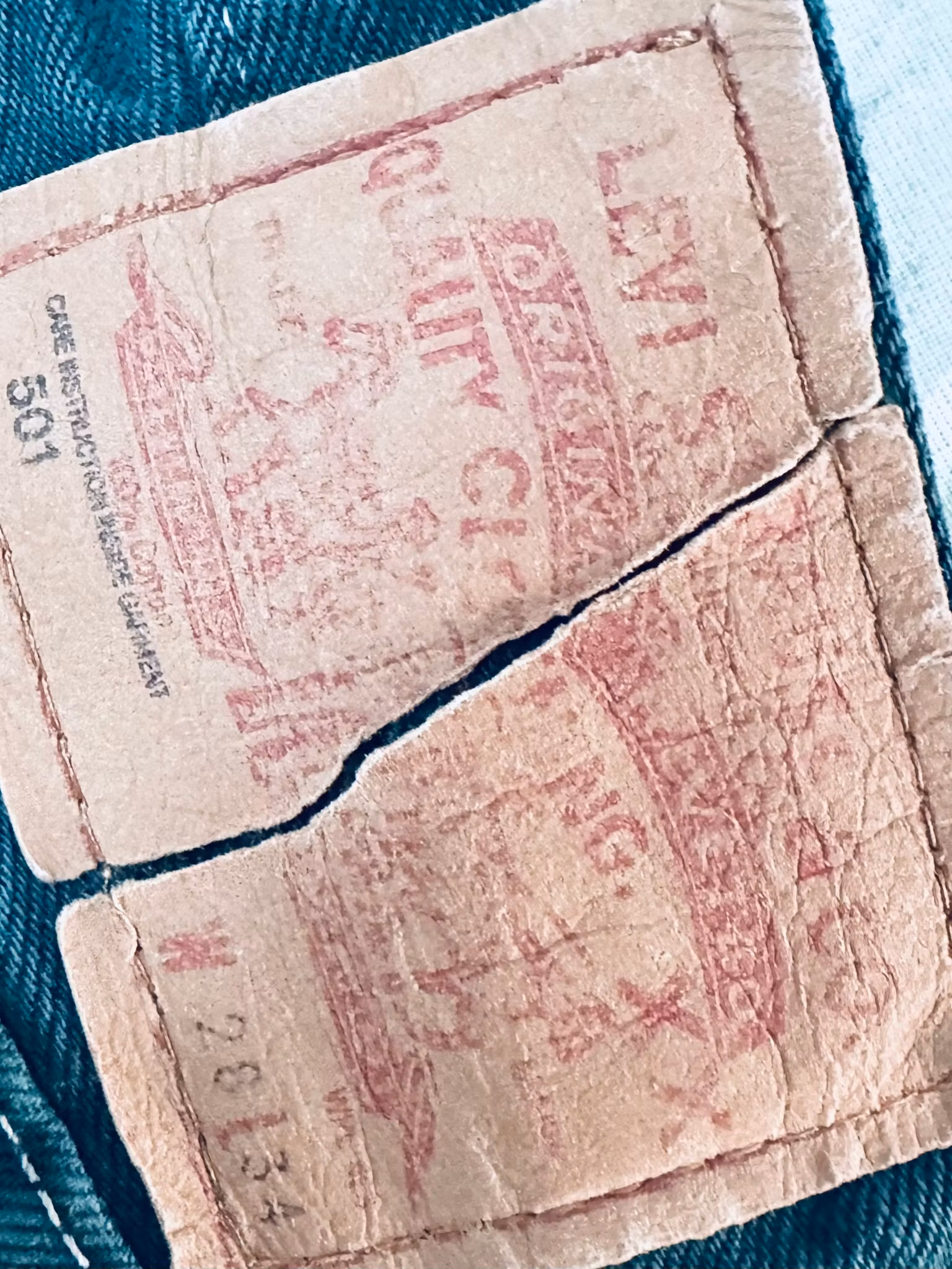 Vintage LEVI'S 501 28/34 gröna - Made in USA