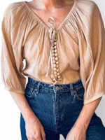 BY MALENE BIRGER bohemisk blus