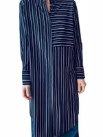 Randig storskjorta i viskos