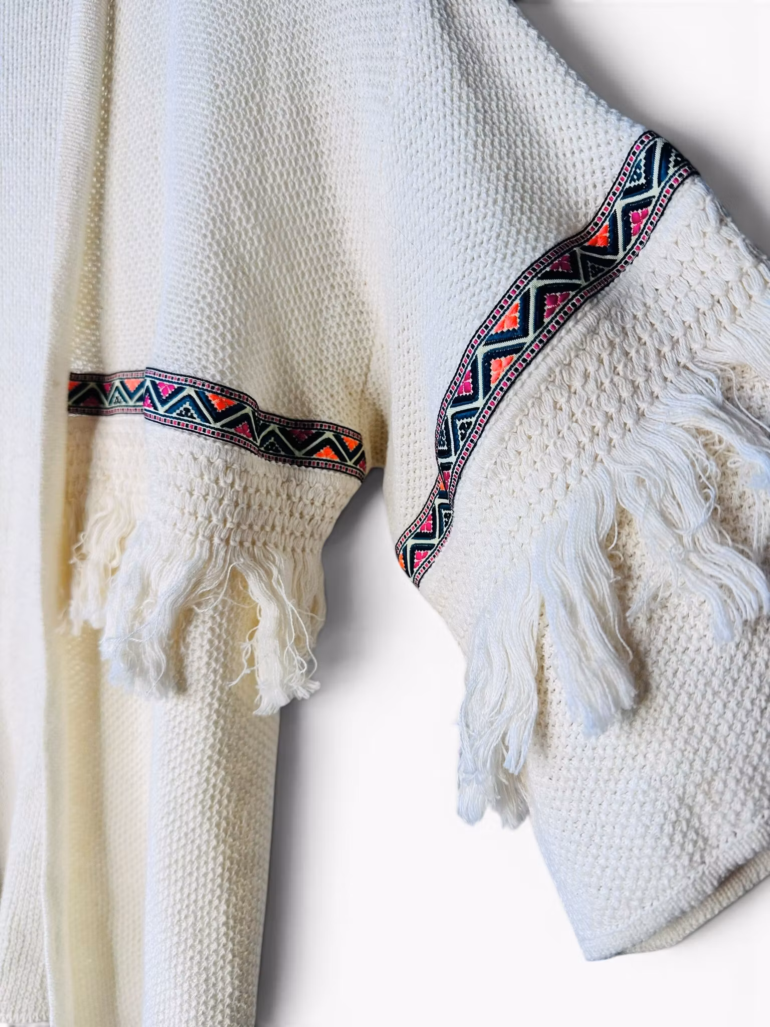 Coachella kofta med fransar