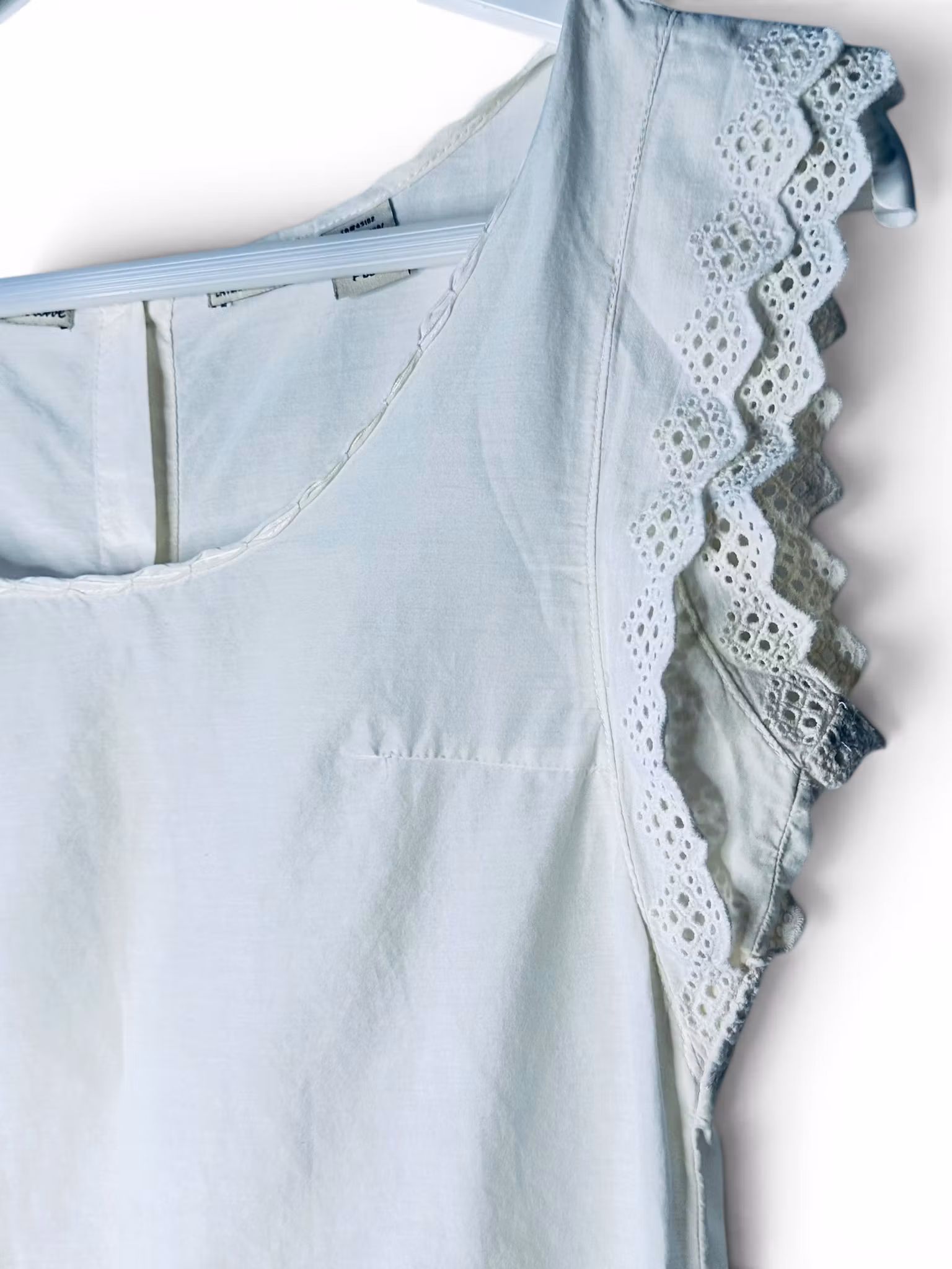 MAISON SCOTCH topp med spets