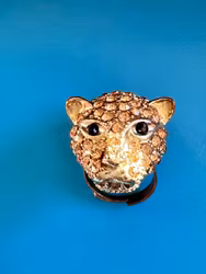 Stor ring - leopard