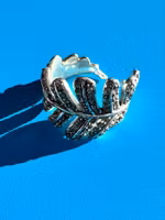 Fjäderformad strassring