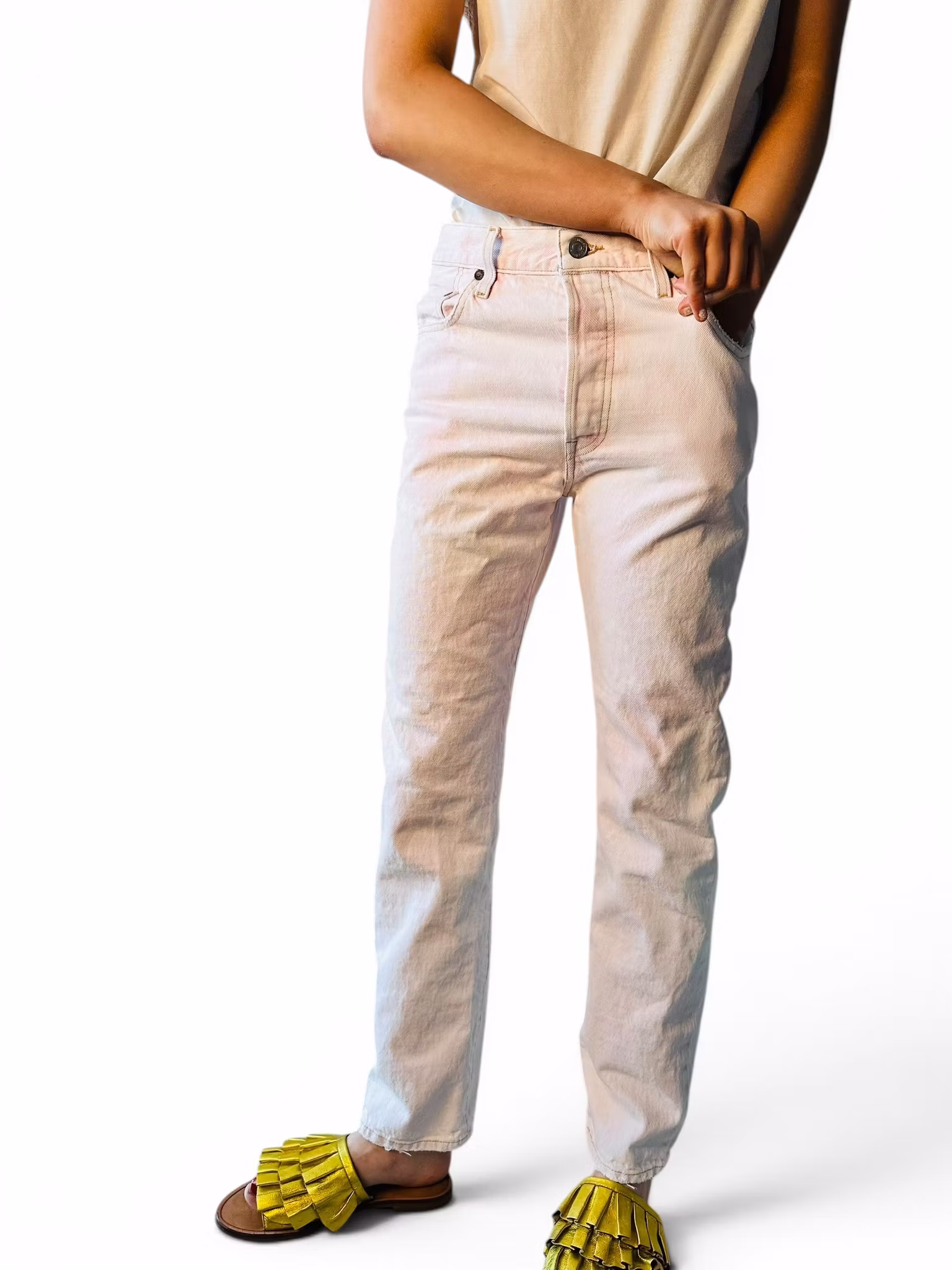 LEVI'S 501 29/30 rosa