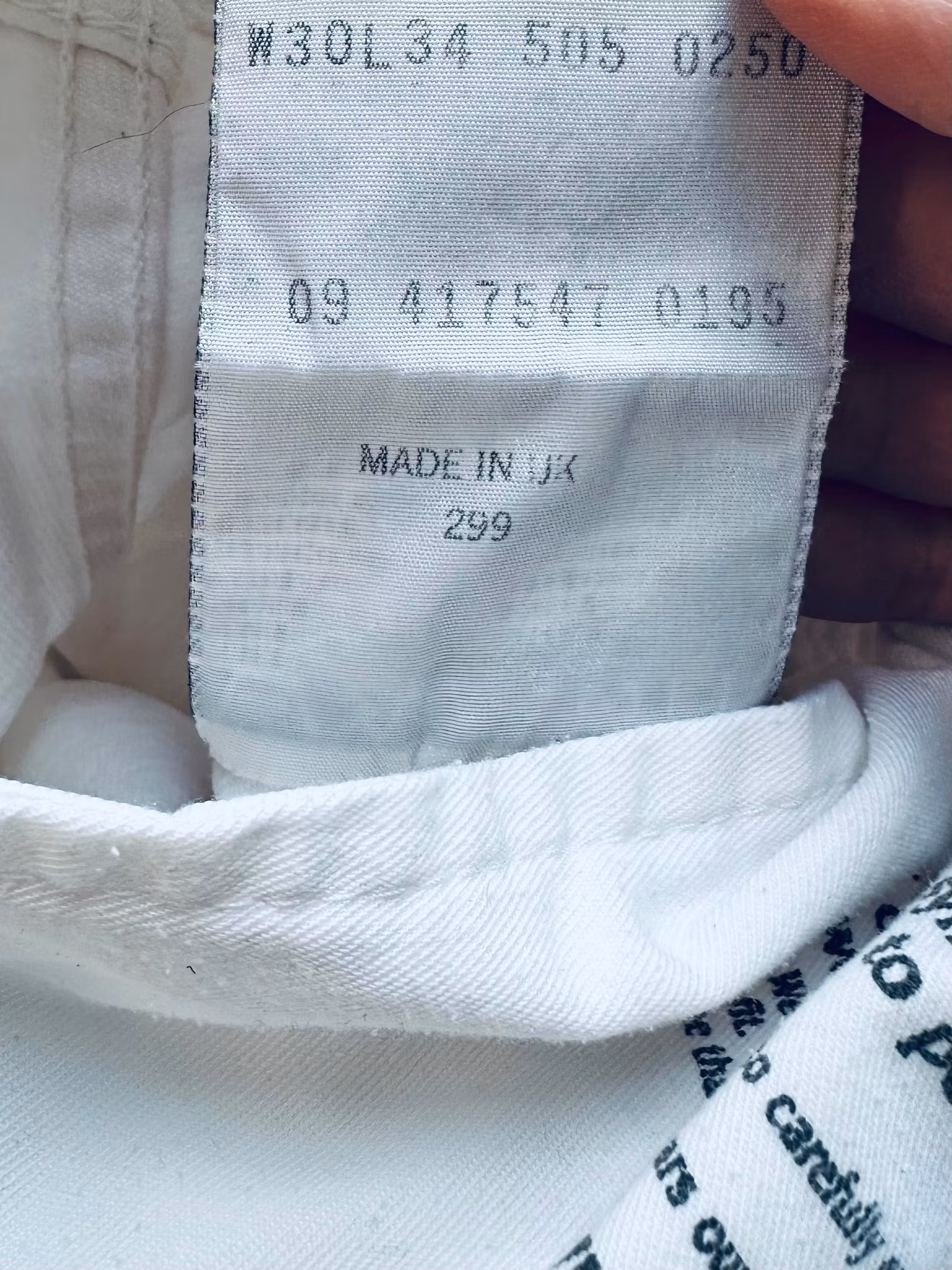 LEVI'S vintage 505 30" vita