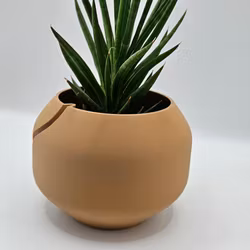 Dekorationskruka – modern design (10×8 cm)
