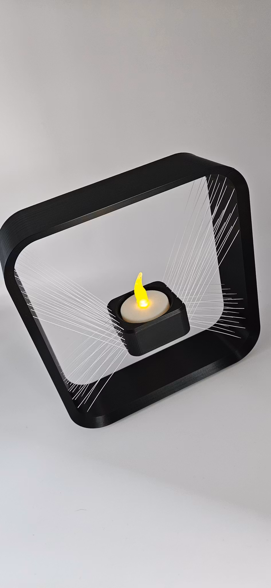Svävande ljushållare – Endast för LED-ljus (16 cm)