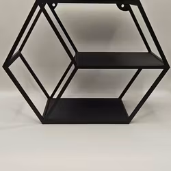Geometrisk vägg-/bordshylla