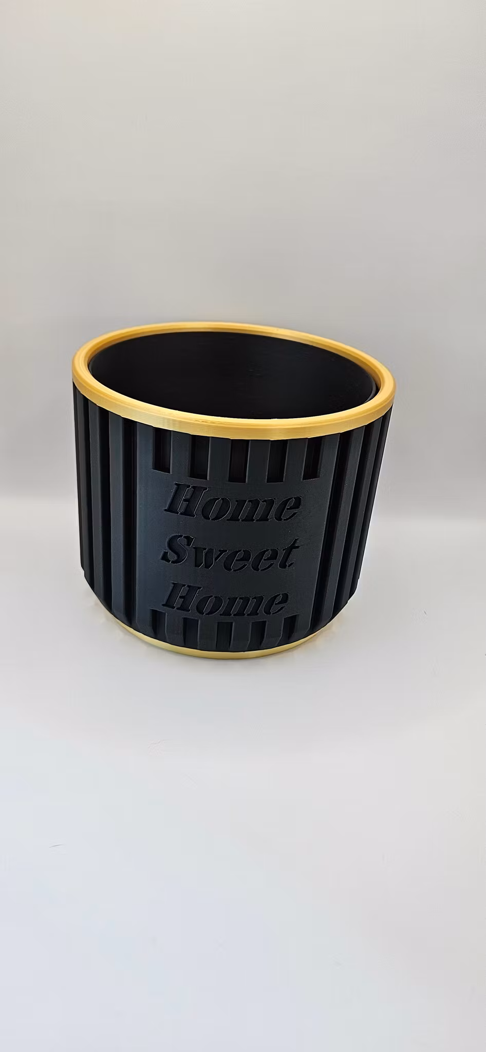 Kruka – Home Sweet Home – med dränering