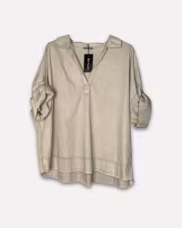 JASMINE Blouse, Taupe