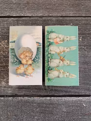 Tändsticksask påskhare