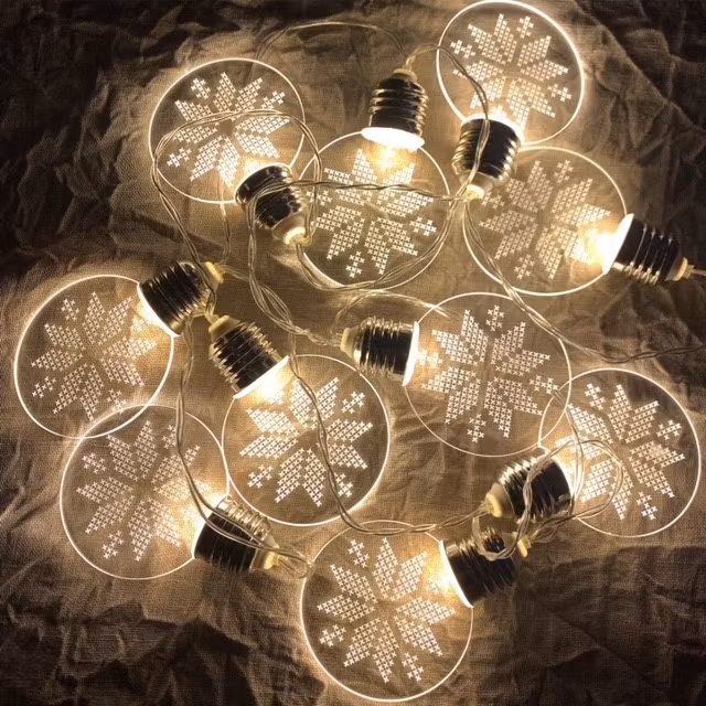 Ljusslinga Snöflinga