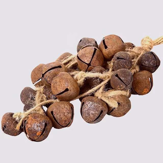 Julpynt Bjällerknippe Rost