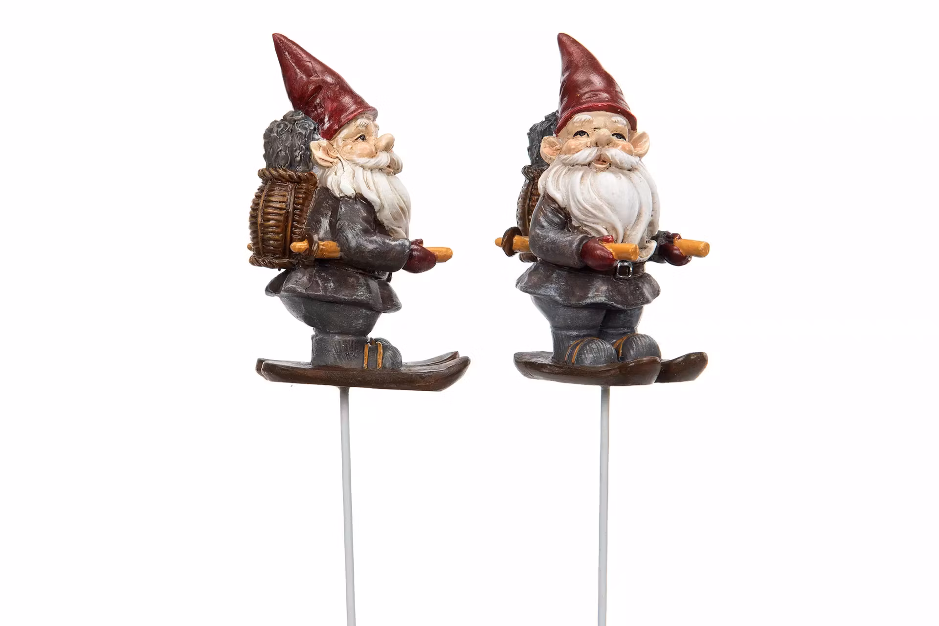 Tomte stick Skidåkare