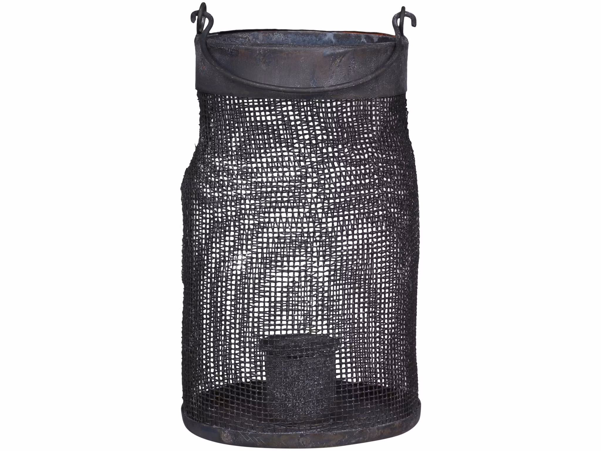 Lykta med nät för böneljus 13,5 cm