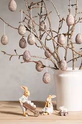 Hängande ägg rosa mix