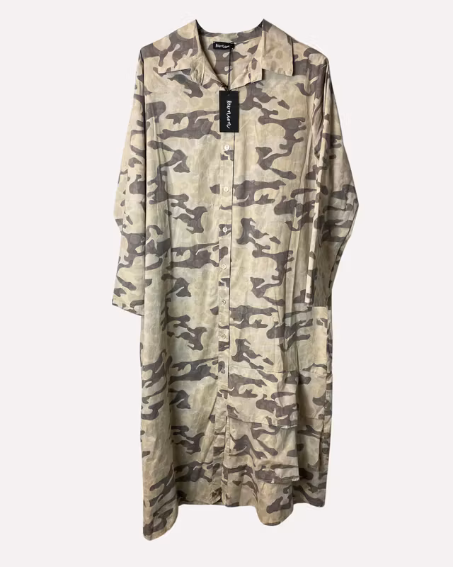 MARA Camo Dress, Beige