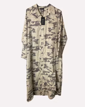 MARA Camo Dress, Beige