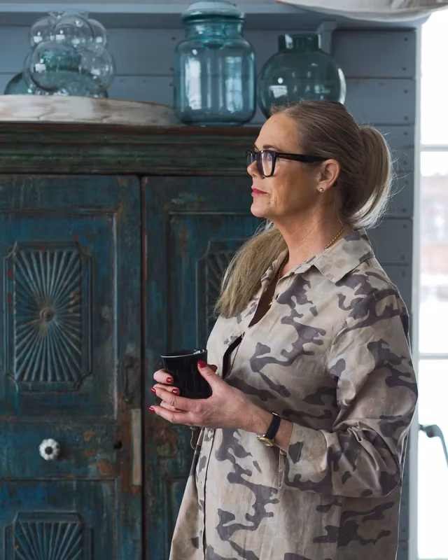 MARA Camo Dress, Beige