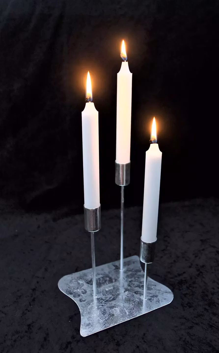 Ljusstake Våg trippel