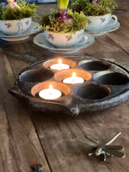 TREASURE Värmeljushållare, Brun