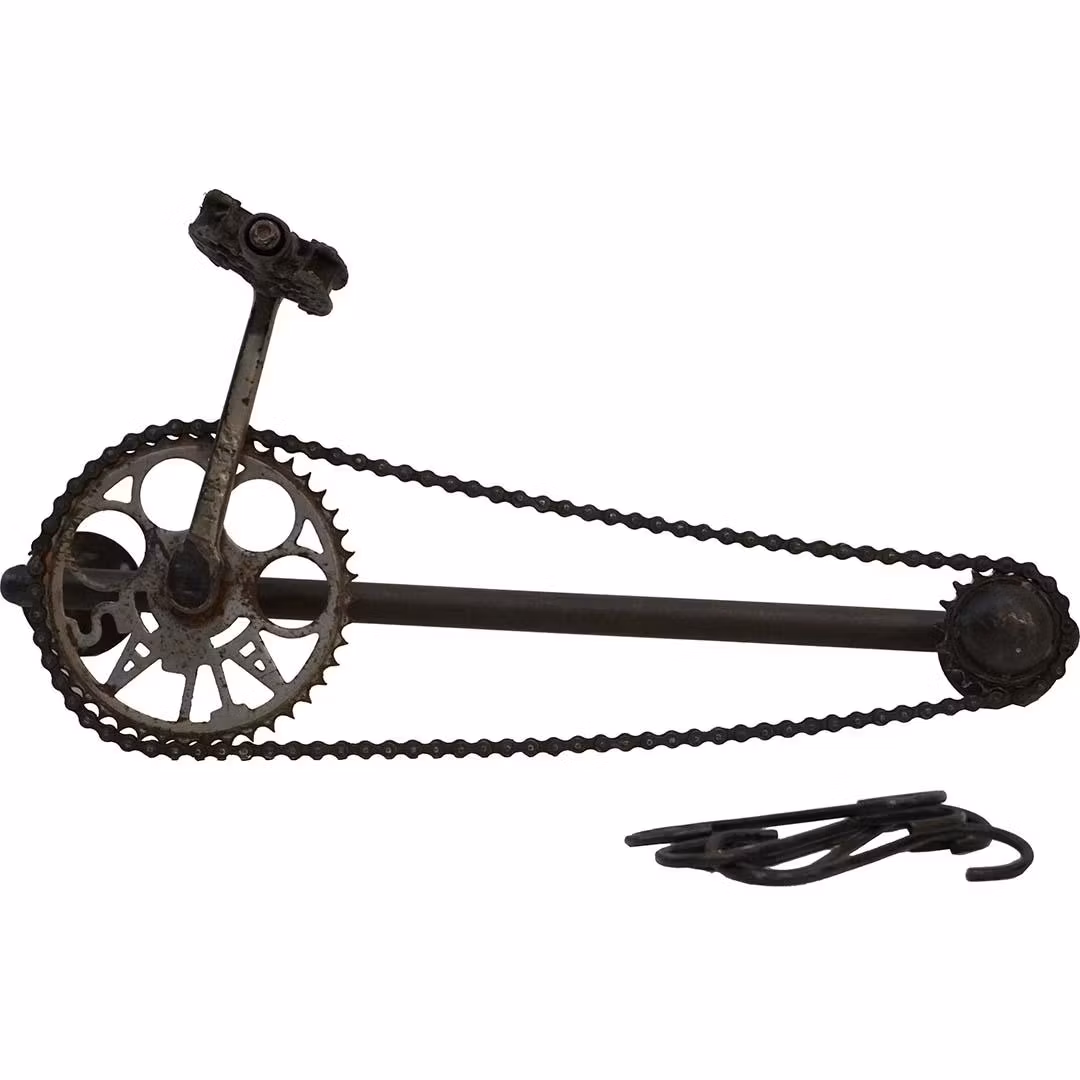 Taylor gammal cykelkedja klädhängare