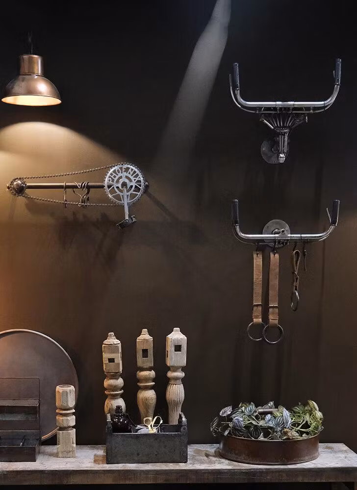 Taylor gammal cykelkedja klädhängare