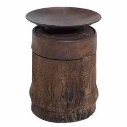 Pilu ljusstake av gammalt hjulnav - S