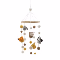 Hängmobil med safaridjur