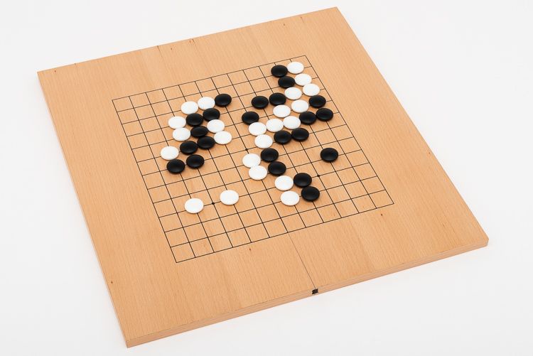 19x19 delbart bokfanérbräde
