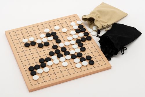 Vårt mest sålda spel: Prisvärt medium nybörjarpaket, Go-spel 13x13 och 9x9