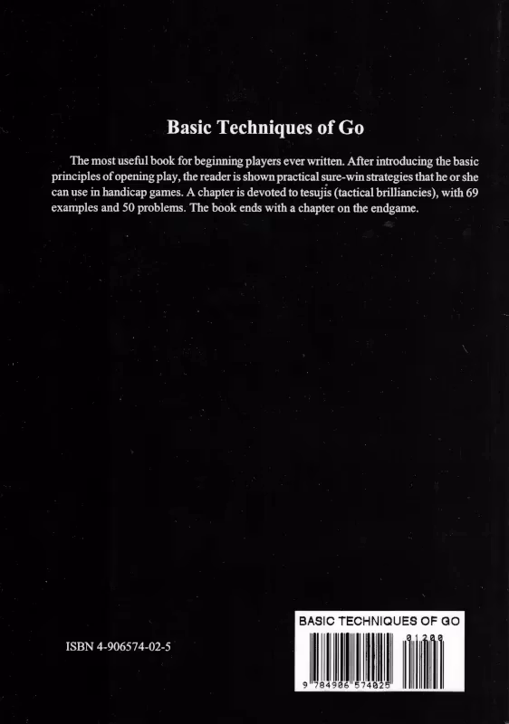 Basic Techniques of Go