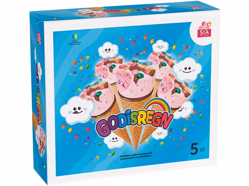 Godisregn 5 st, 6-pack