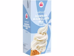 Laktosfri HannaH Mjukglassmix 6x2 liter