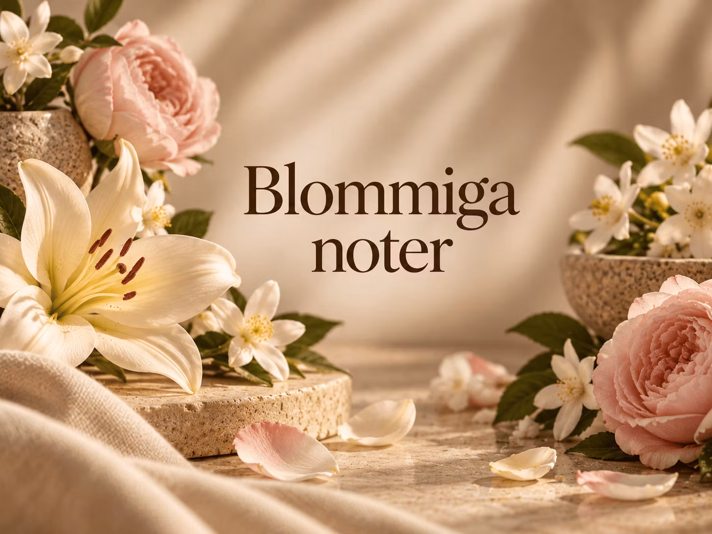 Blommiga noter - Gosa