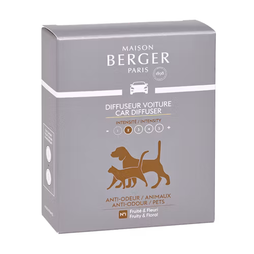 Refill bildoft - Anti Odör Pets Fruity & Floral - Maison Berger