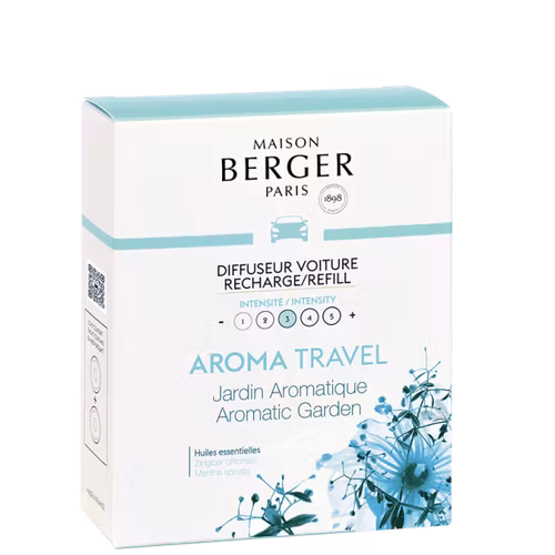 Refill bildoft - Aroma Travel Aromatic Garden - Maison Berger