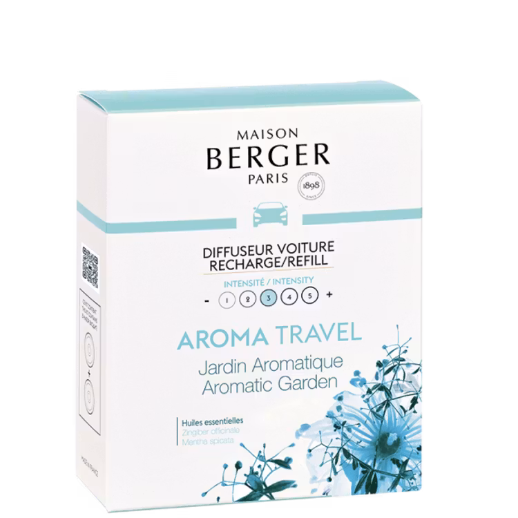 Refill bildoft - Aroma Travel Aromatic Garden - Maison Berger