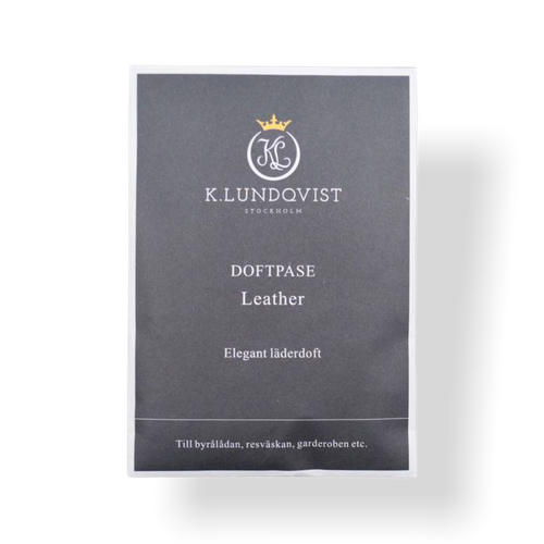Doftpåse Leather från K.Lundqvist. Doft av ny bil!